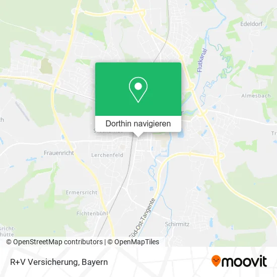 R+V Versicherung Karte