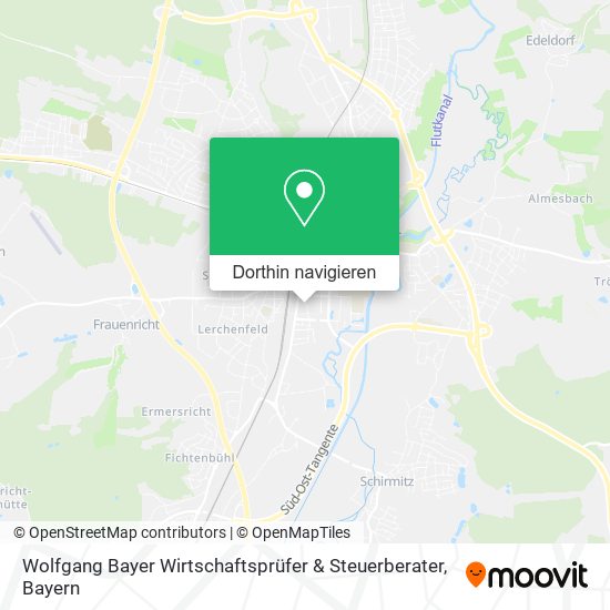 Wolfgang Bayer Wirtschaftsprüfer & Steuerberater Karte
