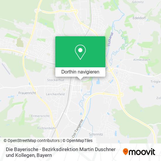 Die Bayerische - Bezirksdirektion Martin Duschner und Kollegen Karte