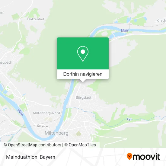 Mainduathlon Karte