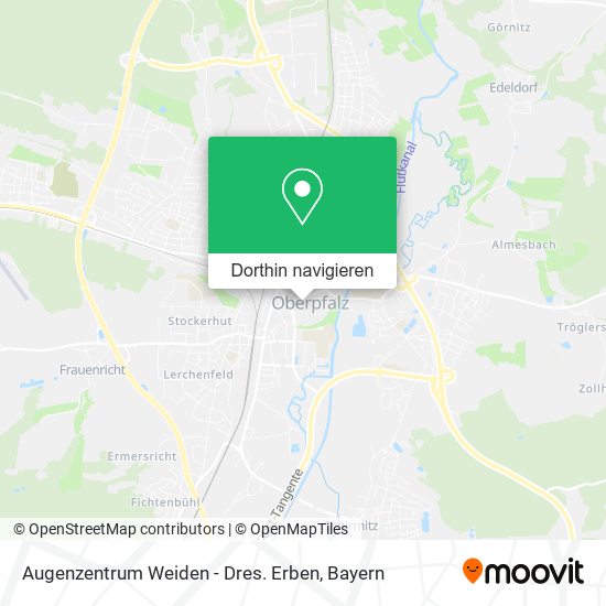 Augenzentrum Weiden - Dres. Erben Karte
