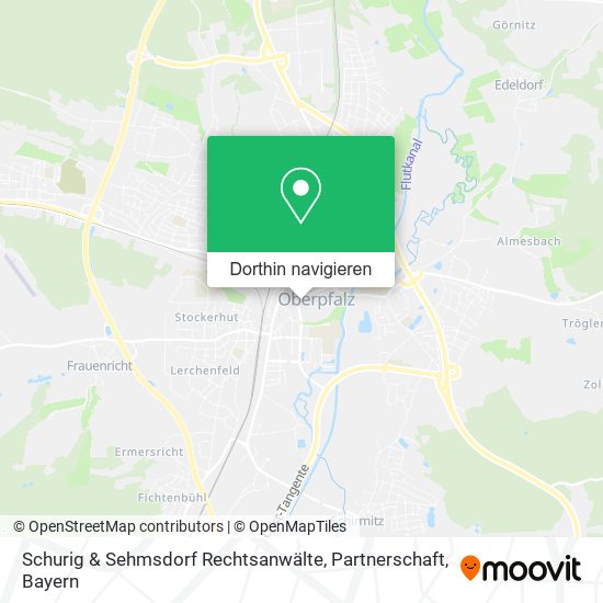 Schurig & Sehmsdorf Rechtsanwälte, Partnerschaft Karte