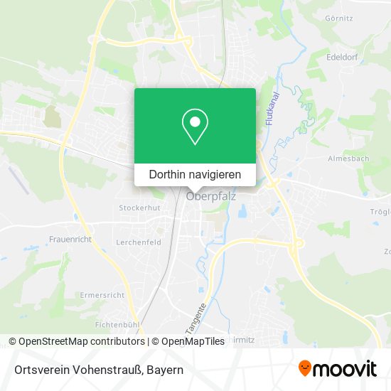 Ortsverein Vohenstrauß Karte