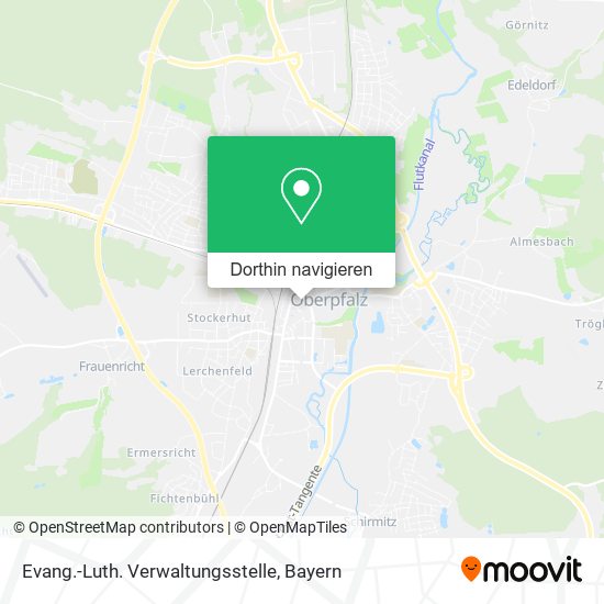 Evang.-Luth. Verwaltungsstelle Karte