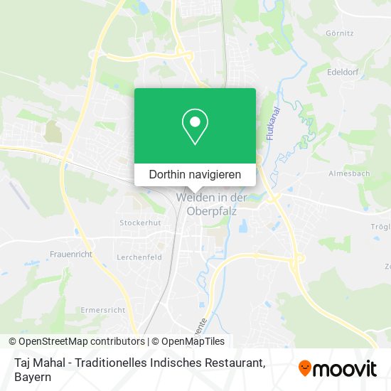 Taj Mahal - Traditionelles Indisches Restaurant Karte