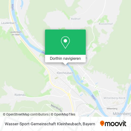 Wasser-Sport-Gemeinschaft Kleinheubach Karte