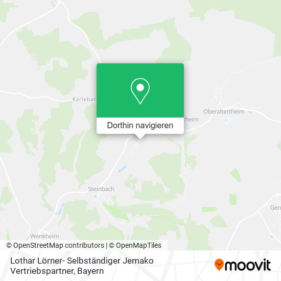 Lothar Lörner- Selbständiger Jemako Vertriebspartner Karte