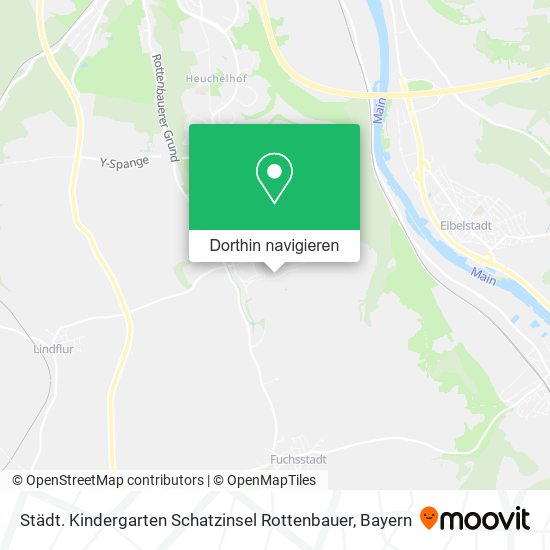 Städt. Kindergarten Schatzinsel Rottenbauer Karte