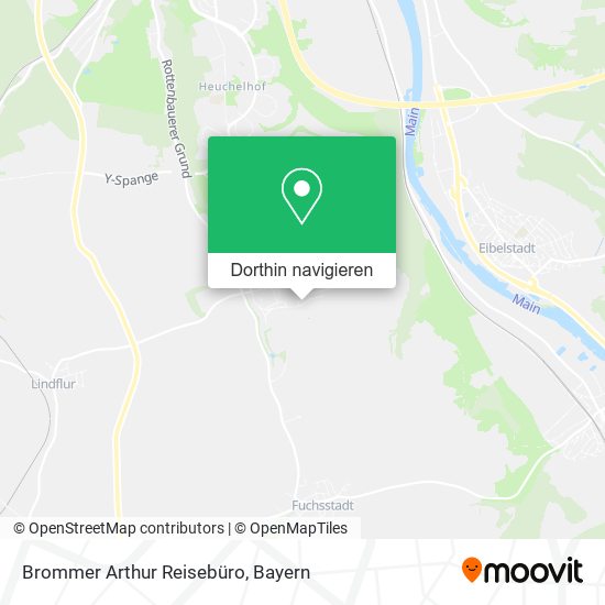 Brommer Arthur Reisebüro Karte