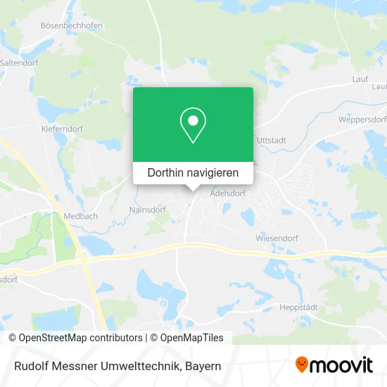 Rudolf Messner Umwelttechnik Karte