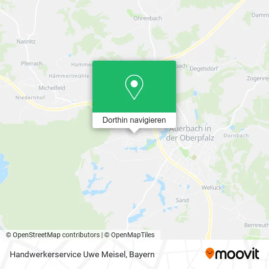 Handwerkerservice Uwe Meisel Karte