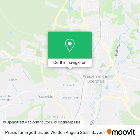 Praxis für Ergotherapie Weiden Angela Stein Karte
