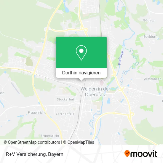 R+V Versicherung Karte