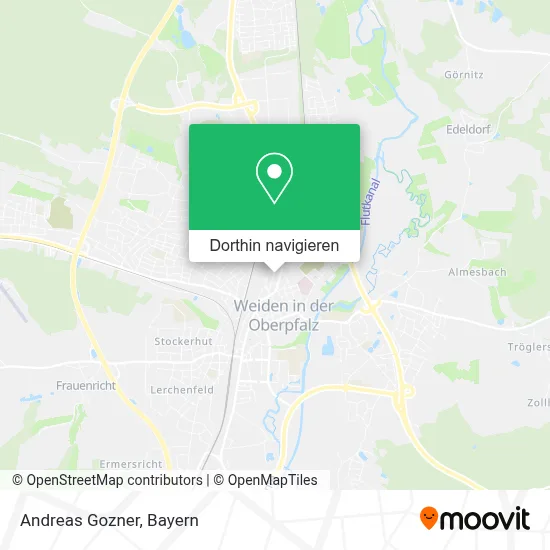 Andreas Gozner Karte