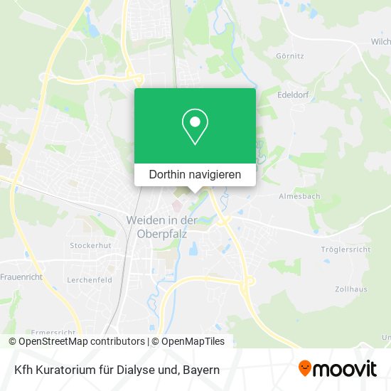 Kfh Kuratorium für Dialyse und Karte