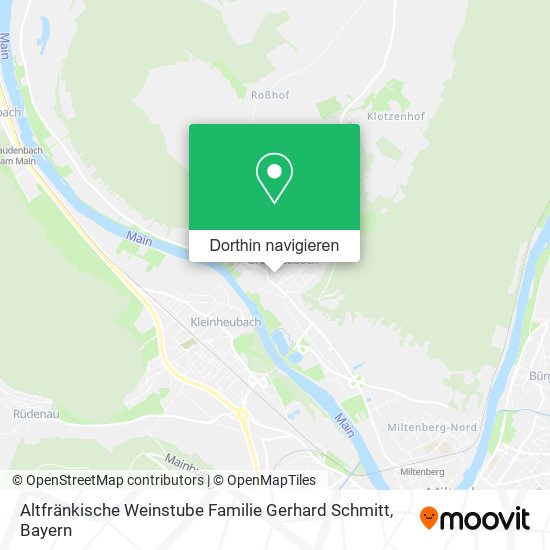 Altfränkische Weinstube Familie Gerhard Schmitt Karte