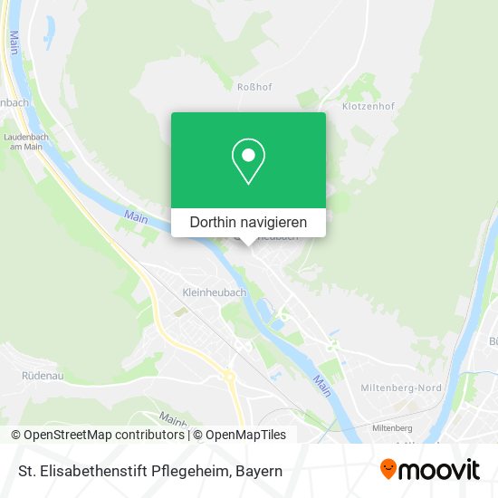 St. Elisabethenstift Pflegeheim Karte