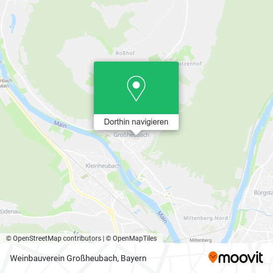Weinbauverein Großheubach Karte