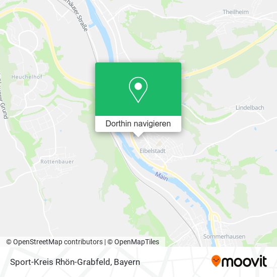 Sport-Kreis Rhön-Grabfeld Karte