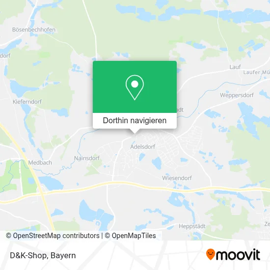 D&K-Shop Karte