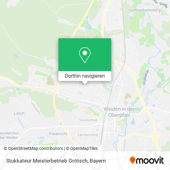 Stukkateur Meisterbetrieb Grötsch Karte