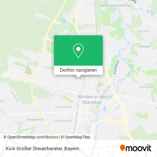 Kick-Großer Steuerberater Karte