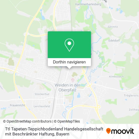 Ttl Tapeten-Teppichbodenland Handelsgesellschaft mit Beschränkter Haftung Karte