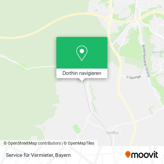 Service für Vermieter Karte