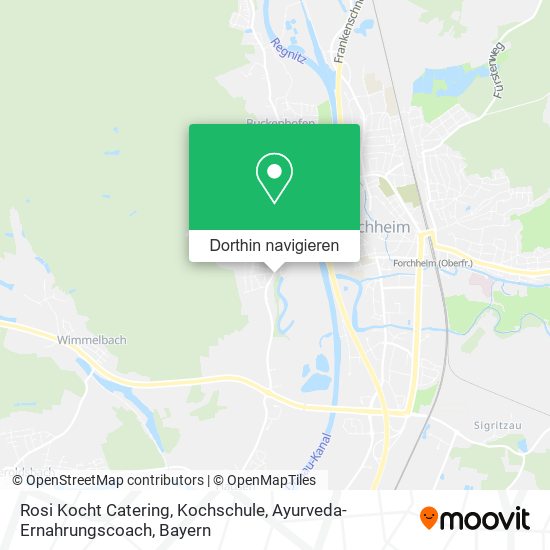 Rosi Kocht Catering, Kochschule, Ayurveda-Ernahrungscoach Karte