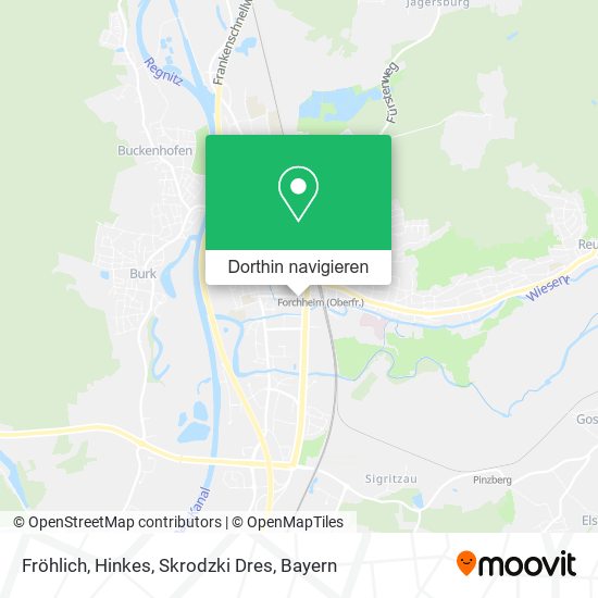 Fröhlich, Hinkes, Skrodzki Dres Karte