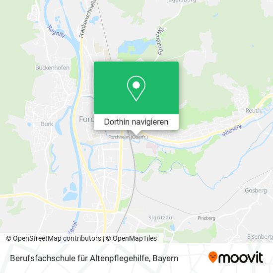 Berufsfachschule für Altenpflegehilfe Karte