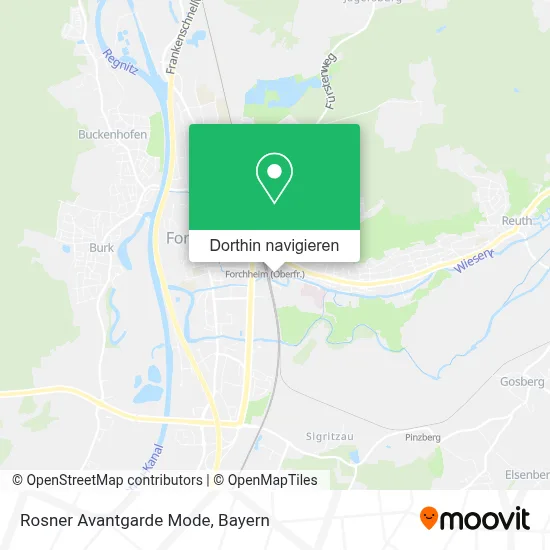 Rosner Avantgarde Mode Karte