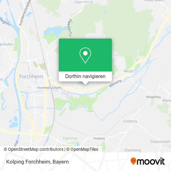 Kolping Forchheim Karte