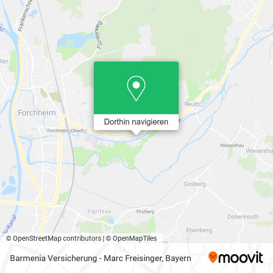 Barmenia Versicherung - Marc Freisinger Karte