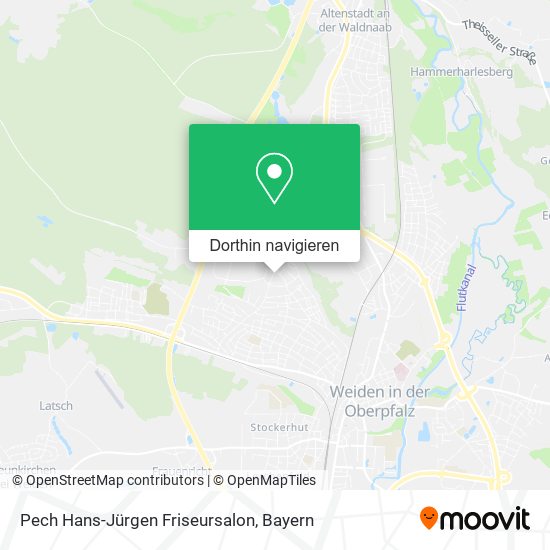 Pech Hans-Jürgen Friseursalon Karte
