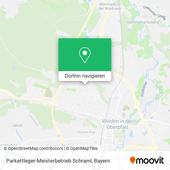 Parkettleger-Meisterbetrieb Schraml Karte