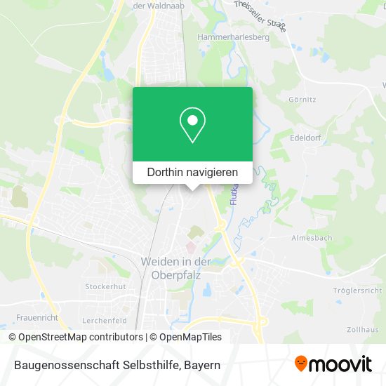 Baugenossenschaft Selbsthilfe Karte