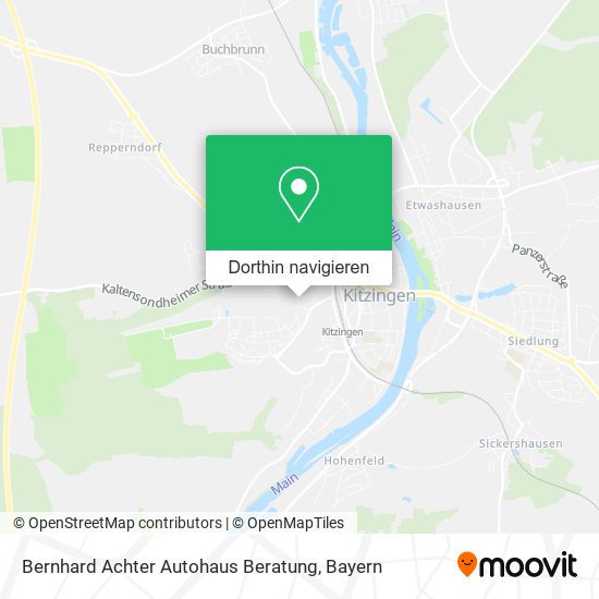 Bernhard Achter Autohaus Beratung Karte