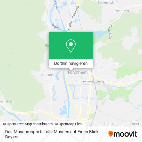 Das Museumsportal-alle Museen auf Einen Blick Karte