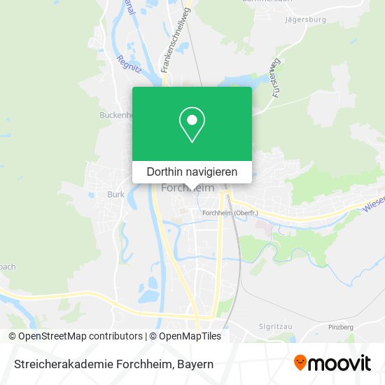 Streicherakademie Forchheim Karte