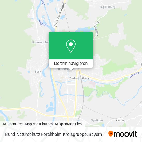 Bund Naturschutz Forchheim Kreisgruppe Karte