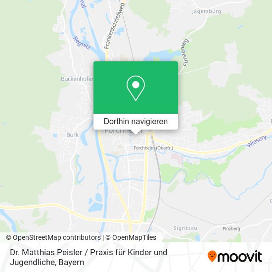Dr. Matthias Peisler / Praxis für Kinder und Jugendliche Karte