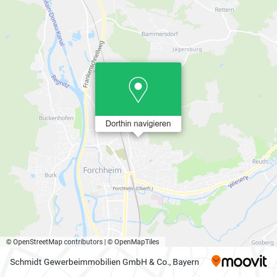 Schmidt Gewerbeimmobilien GmbH & Co. Karte