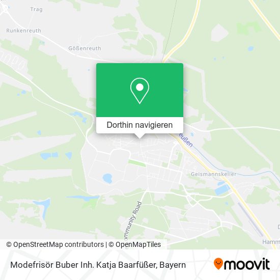 Modefrisör Buber Inh. Katja Baarfüßer Karte