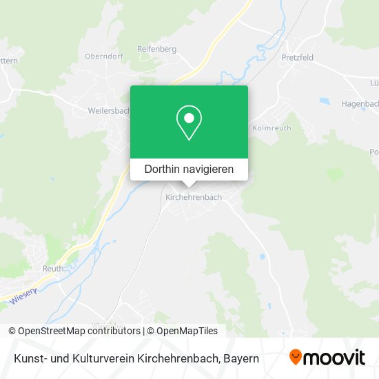 Kunst- und Kulturverein Kirchehrenbach Karte