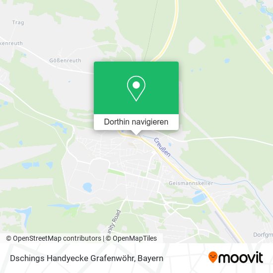 Dschings Handyecke Grafenwöhr Karte