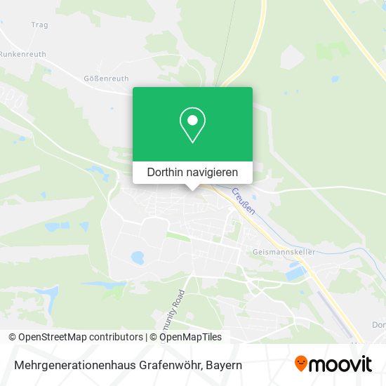 Mehrgenerationenhaus Grafenwöhr Karte