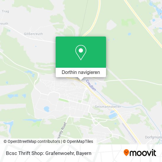Bcsc Thrift Shop: Grafenwoehr Karte