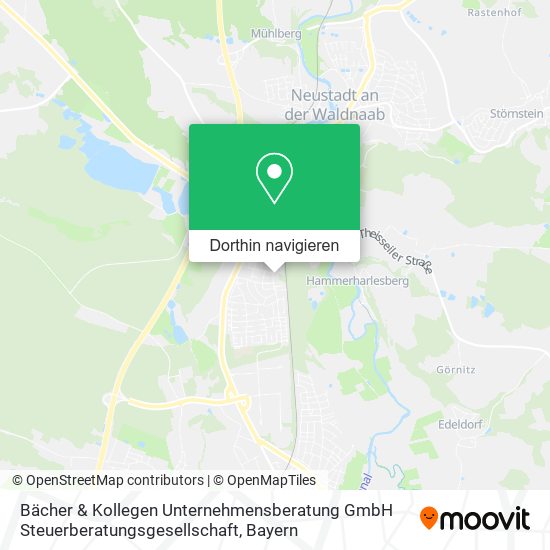Bächer & Kollegen Unternehmensberatung GmbH Steuerberatungsgesellschaft Karte