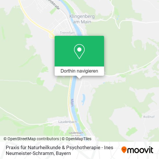 Praxis für Naturheilkunde & Psychotherapie - Ines Neumeister-Schramm Karte
